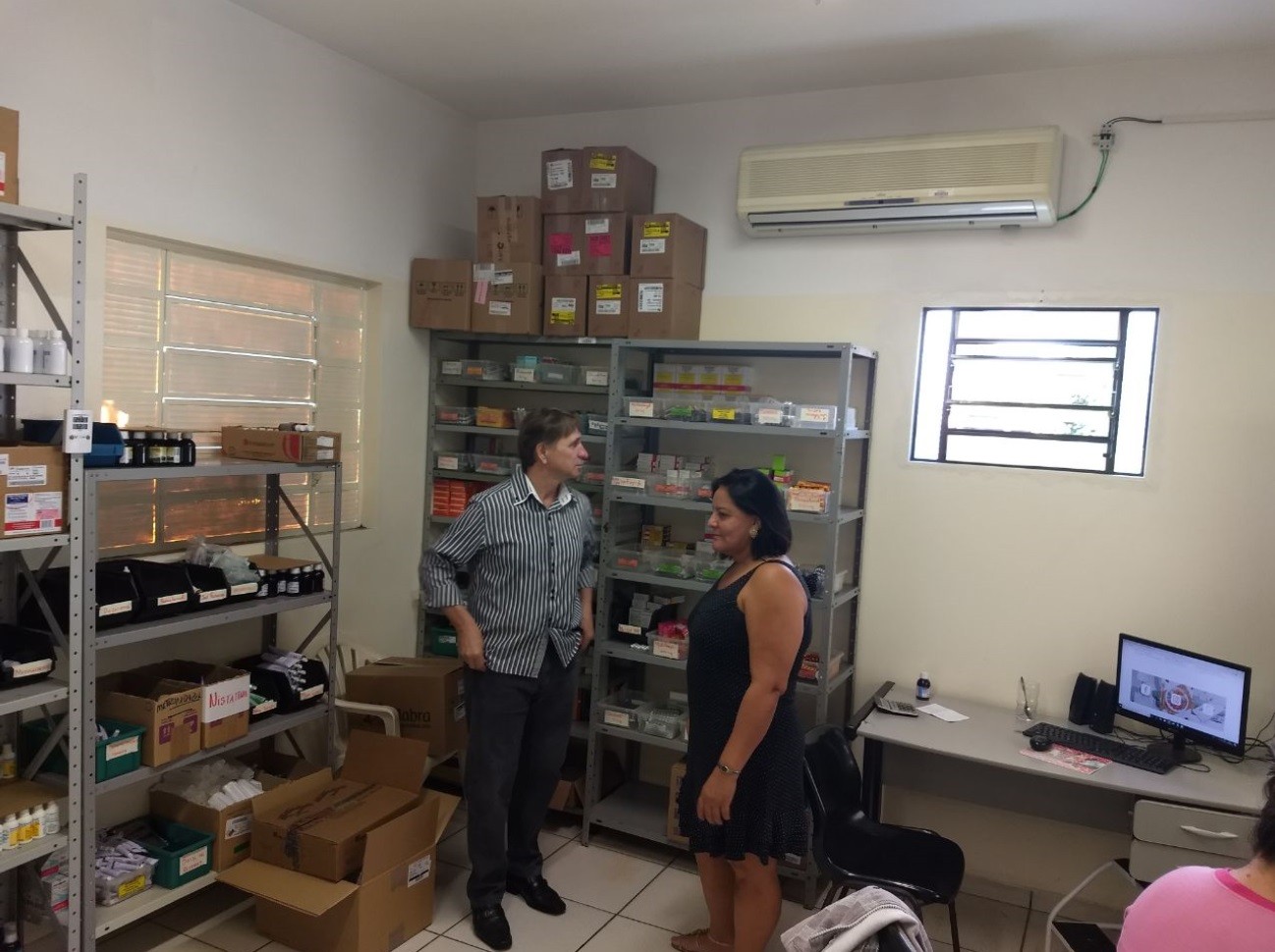 Vereador Dr. Champam visita USF do Picerno e constata melhorias